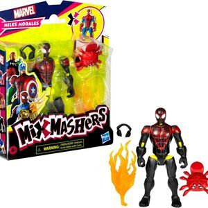 Spider-Man Marvel MixMashers Miles Morales Custom Mix-and-Match Action Figure